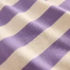 Relaxed Breton Purple/Grey Marl Stripe
