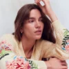 Relaxed Cotton Stitch Cardigan Ivory, Embroidery Relaxed Cotton Stitch Cardigan Ivory, Embroidery