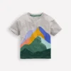 Relaxed Graphic T-shirt Mountains