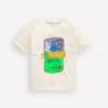 Relaxed Graphic T-shirt Parchament Sardine Can