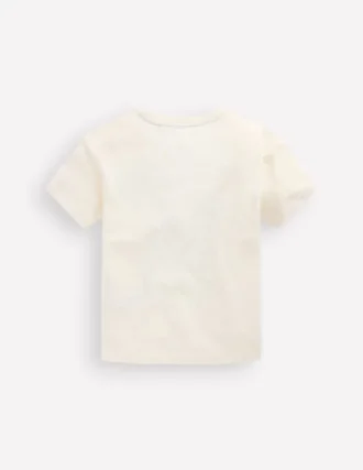 Relaxed Graphic T-shirt Parchament Sardine Can