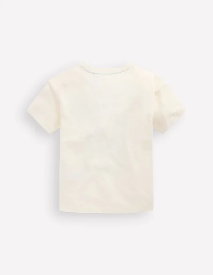 Relaxed Graphic T-shirt Parchament Sardine Can
