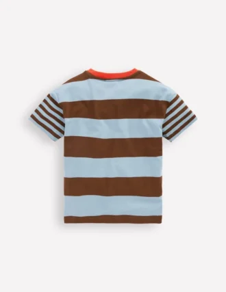 Relaxed Hotchpotch T-shirt Glacier lake/potting soil