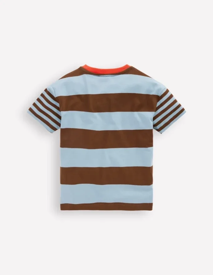 Relaxed Hotchpotch T-shirt Glacier lake/potting soil