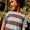 Relaxed Hotchpotch T-shirt Glacier lake/potting soil