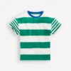 Relaxed Hotchpotch T-shirt Jewel Green/Soft Ivory