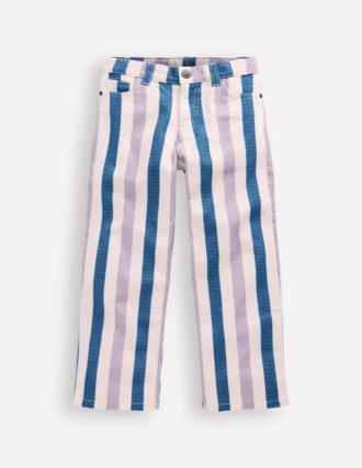 Relaxed Jean Purple/Navy Stripe