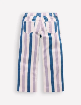 Relaxed Jean Purple/Navy Stripe