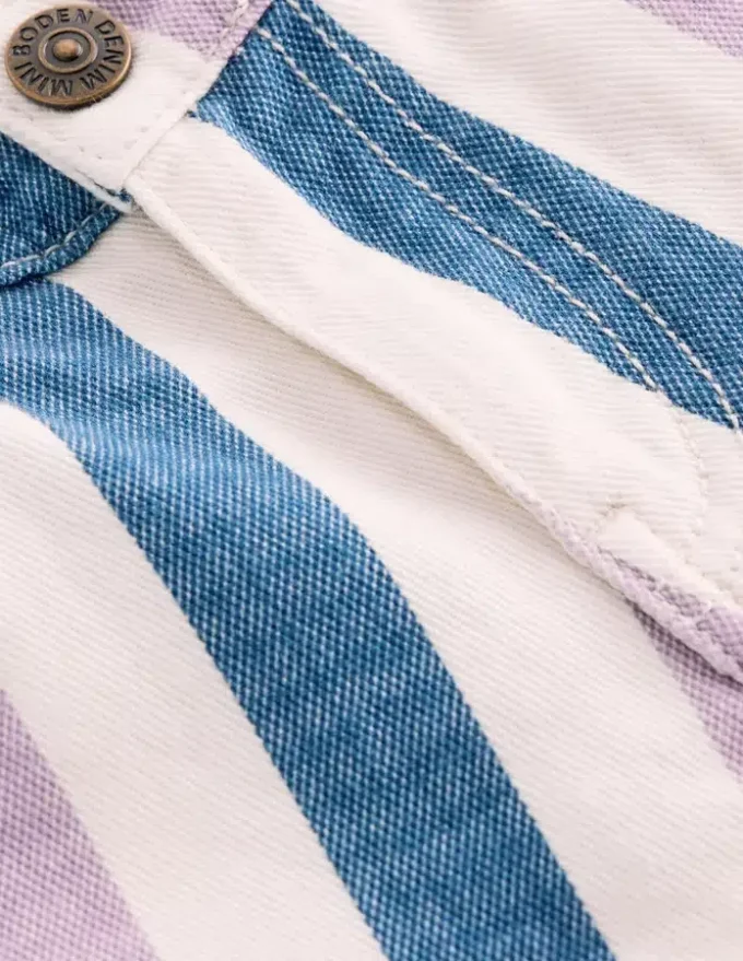 Relaxed Jean Purple/Navy Stripe Relaxed Jean Purple/Navy Stripe