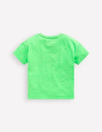 Relaxed Neon T-shirt Green Neon