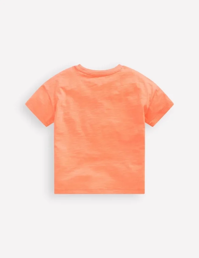 Relaxed Neon T-shirt Orange Neon