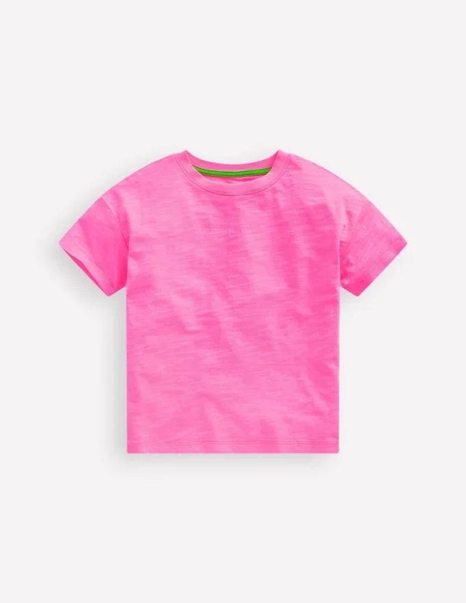 Relaxed Neon T-shirt Pink Neon