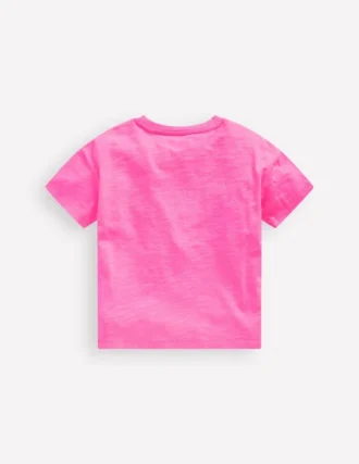 Relaxed Neon T-shirt Pink Neon