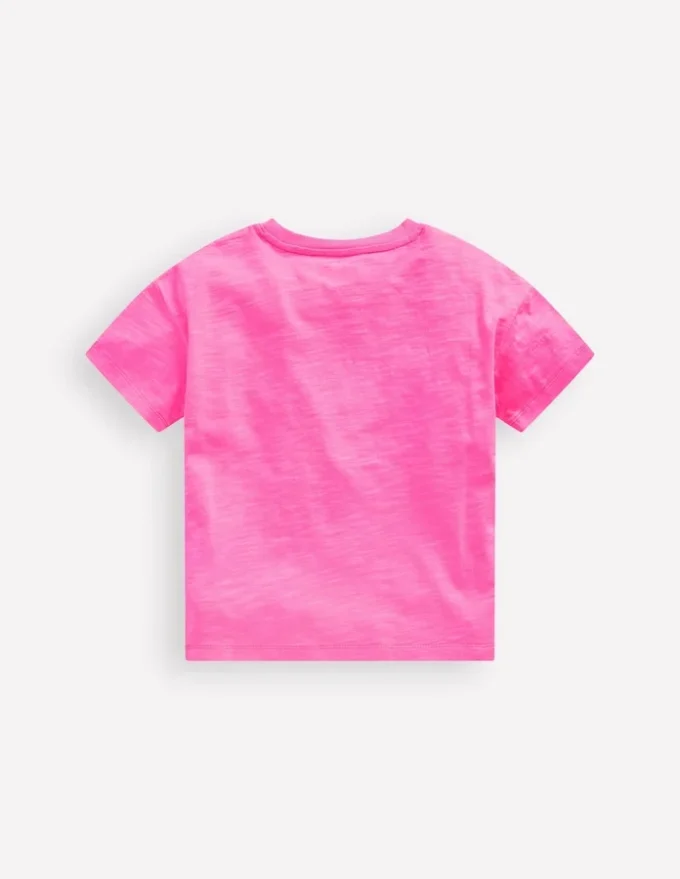 Relaxed Neon T-shirt Pink Neon