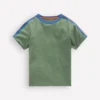 Relaxed Rainbow Tape T-shirt Bottle Green