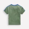 Relaxed Rainbow Tape T-shirt Bottle Green