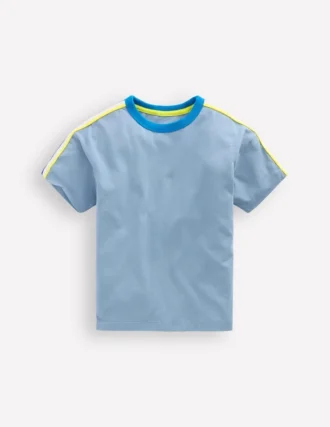 Relaxed Rainbow Tape T-shirt Regatta Blue