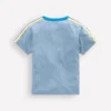 Relaxed Rainbow Tape T-shirt Regatta Blue