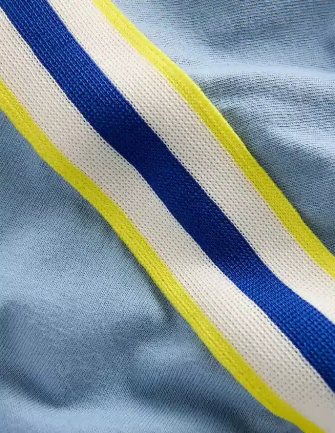 Relaxed Rainbow Tape T-shirt Regatta Blue