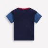 Relaxed Ripstop Pocket T-shirt Delft/Artichoke/Medieval