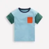 Relaxed Ripstop Pocket T-shirt Glacier Lake/Koi/Blue Spruce