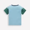 Relaxed Ripstop Pocket T-shirt Glacier Lake/Koi/Blue Spruce