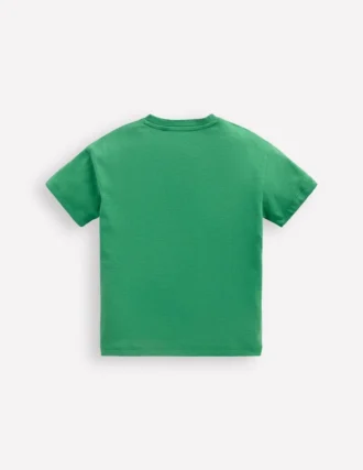 Relaxed Sport Graphic T-shirt Rich Emerald Cricket