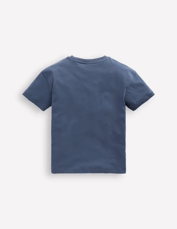 Relaxed Sport Graphic T-shirt Robot Blue Tennis Relaxed Sport Graphic T-shirt Robot Blue Tennis