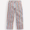 Relaxed Straight Jeans Blue and Red Stripe Relaxed Straight Jeans Blue and Red Stripe