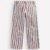 Relaxed Straight Jeans Blue and Red Stripe Relaxed Straight Jeans Blue and Red Stripe
