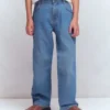 Relaxed Straight Jeans Mid Wash Relaxed Straight Jeans Mid Wash