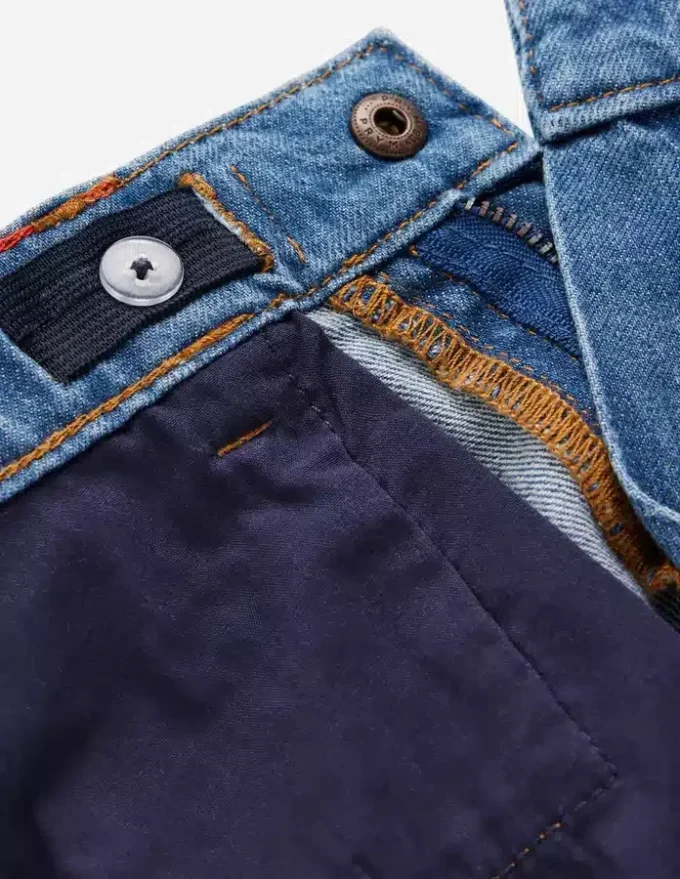 Relaxed Straight Jeans Mid Wash Relaxed Straight Jeans Mid Wash