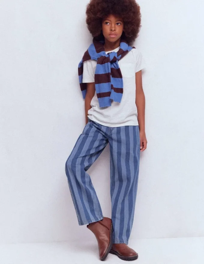 Relaxed Straight Jeans Stripe Shadow Relaxed Straight Jeans Stripe Shadow