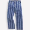 Relaxed Straight Jeans Stripe Shadow Relaxed Straight Jeans Stripe Shadow