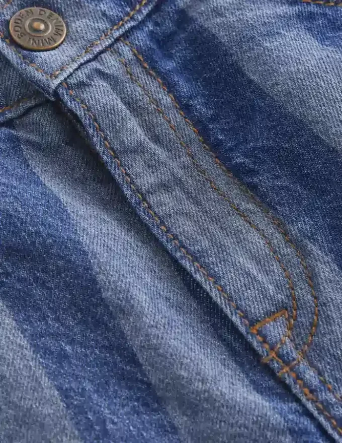 Relaxed Straight Jeans Stripe Shadow Relaxed Straight Jeans Stripe Shadow