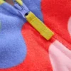 Relaxed Towelling Hoodie Multi Wave Stripe Relaxed Towelling Hoodie Multi Wave Stripe