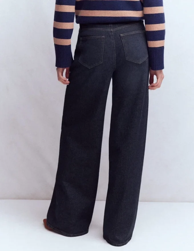 Relaxed Wide Leg Jeans Indigo Relaxed Wide Leg Jeans Indigo