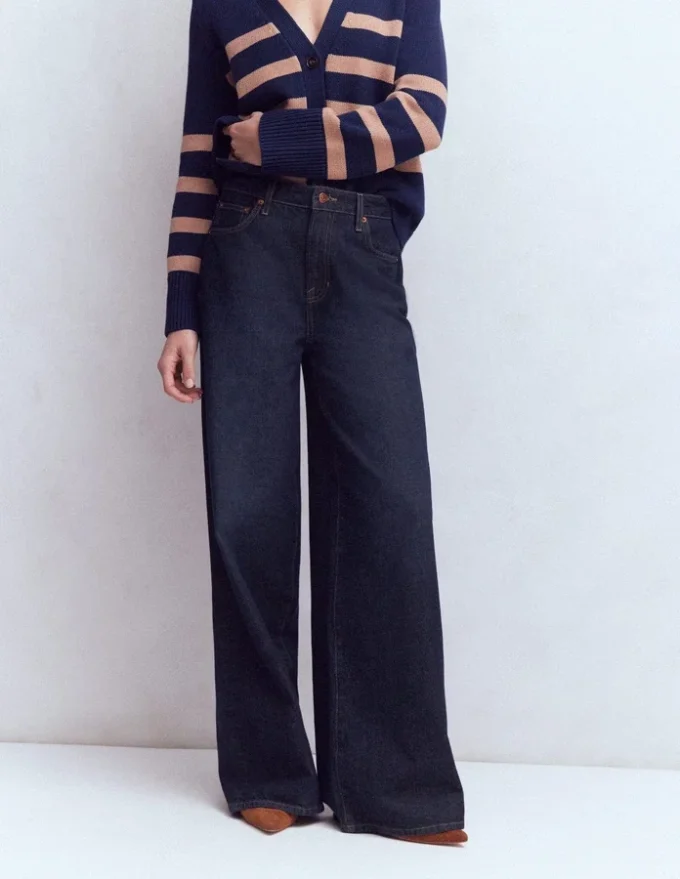 Relaxed Wide Leg Jeans Indigo Relaxed Wide Leg Jeans Indigo