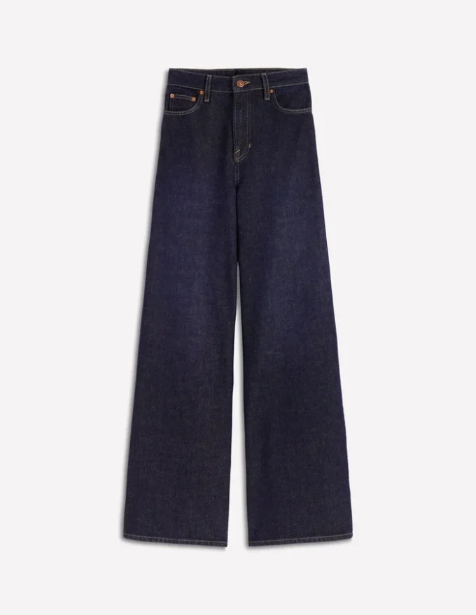 Relaxed Wide Leg Jeans Indigo Relaxed Wide Leg Jeans Indigo