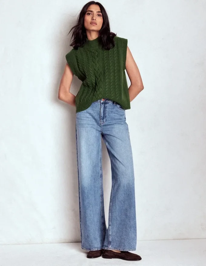 Relaxed Wide Leg Jeans Mid Vintage Relaxed Wide Leg Jeans Mid Vintage