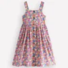 Remy Button Through Dress Pink Ditsy Floral Remy Button Through Dress Pink Ditsy Floral