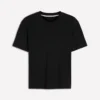 Ren Cotton Crew Neck T-shirt Black Ren Cotton Crew Neck T-shirt Black
