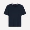 Ren Cotton Crew Neck T-shirt Navy Ren Cotton Crew Neck T-shirt Navy