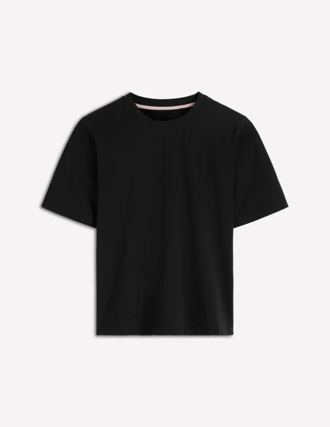 Ren Relaxed Cotton T-shirt Black Ren Relaxed Cotton T-shirt Black