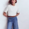 Ren Relaxed Cotton T-shirt White Ren Relaxed Cotton T-shirt White