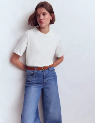 Ren Relaxed Cotton T-shirt White