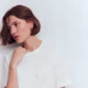 Ren Relaxed Cotton T-shirt White Ren Relaxed Cotton T-shirt White