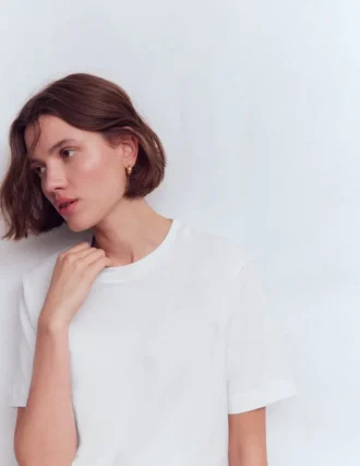 Ren Relaxed Cotton T-shirt White