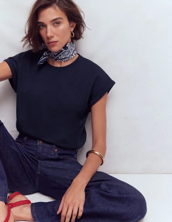 Ren Turn Back T-shirt Navy Ren Turn Back T-shirt Navy