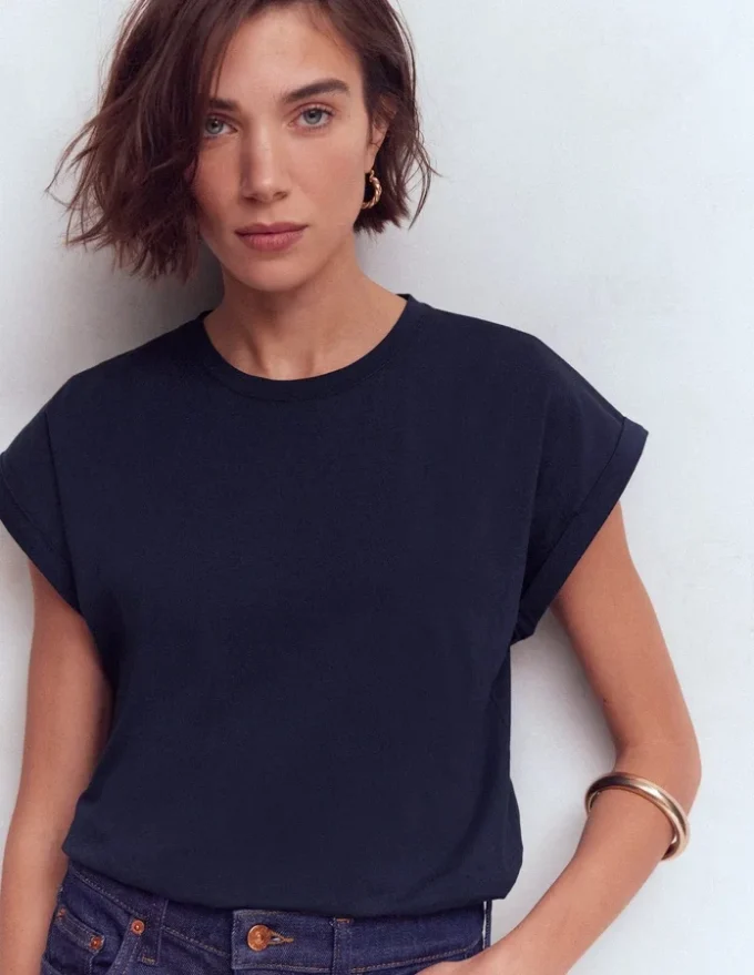 Ren Turn Back T-shirt Navy Ren Turn Back T-shirt Navy